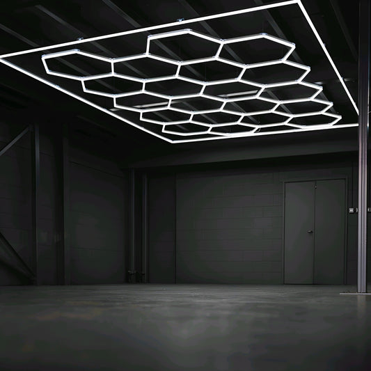LED Hexagon Light Ceiling Light Cool White Cool White 720W (Free Delivery)