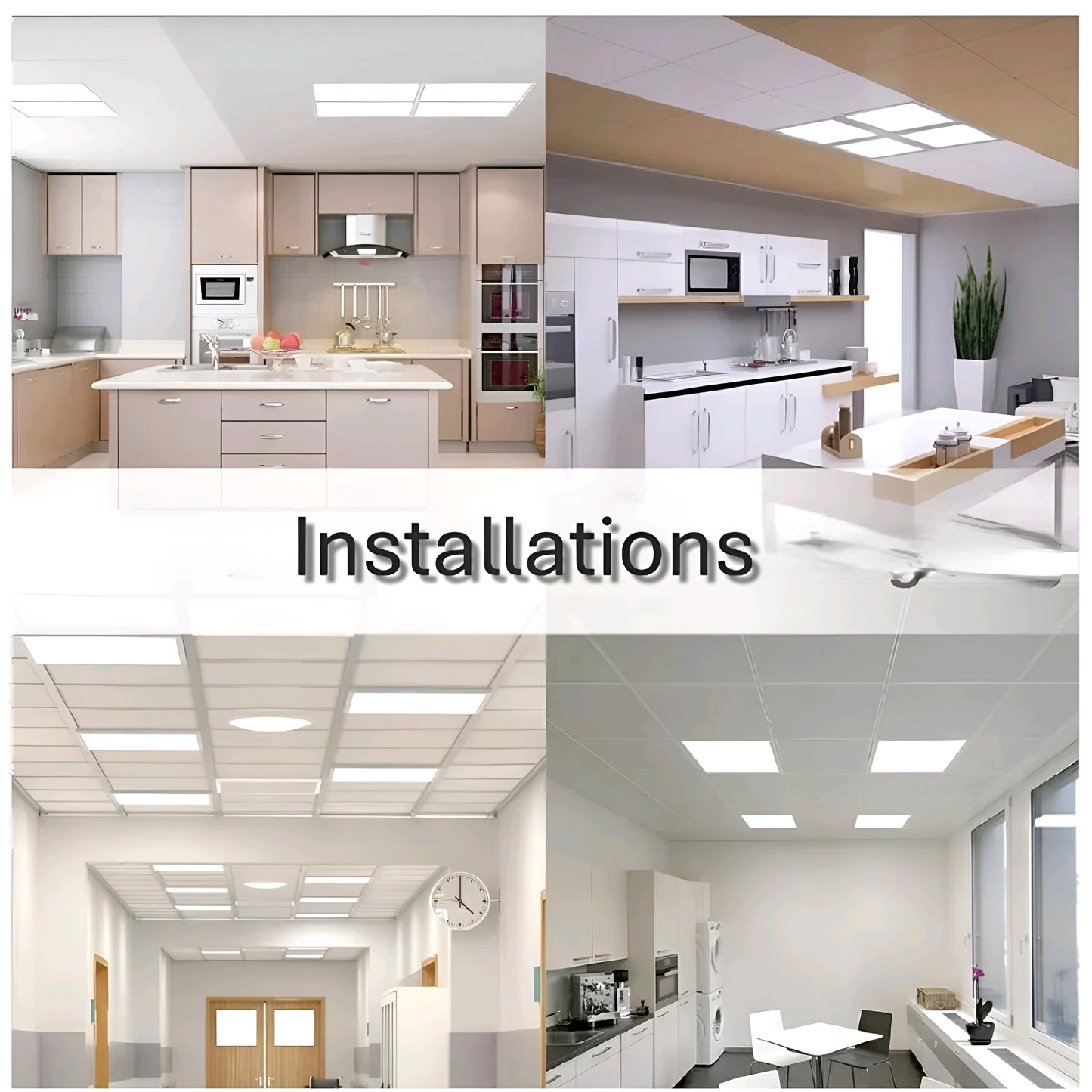 LED 600x600 Ultra Bright Plain Panel Light Edgelit/Backlit